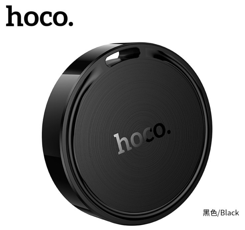 Hoco O Tag Intelligent Positioning Anti-Lost Device E96A Busca – Support Google Find My Network [Suitable for Android] (Black)