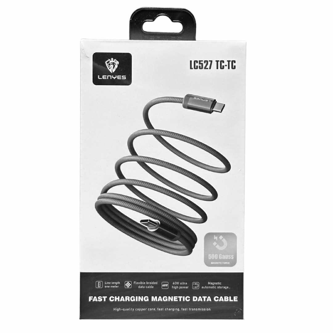 LENYES LC527 TC-TC Fast Charging Magnetic Data Cable